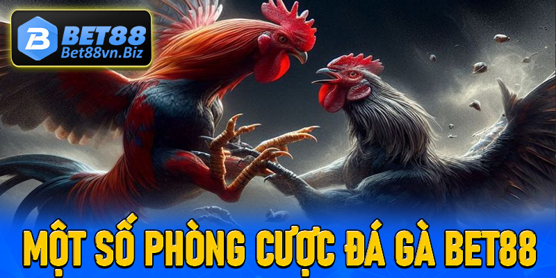 Một số phòng cược đá gà Bet88 hấp dẫn không thể bỏ lỡ